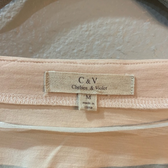 Chelsea & Violet Women's Cropped Top Size M - Picture 3 of 4